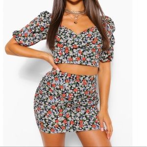 Floral two piece set
